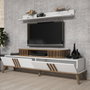 Hanah Home Eylül - Mueble de TV Blanco